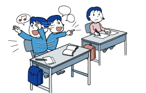 ADHDの症状や治療についてイラストも用いながら解説します。